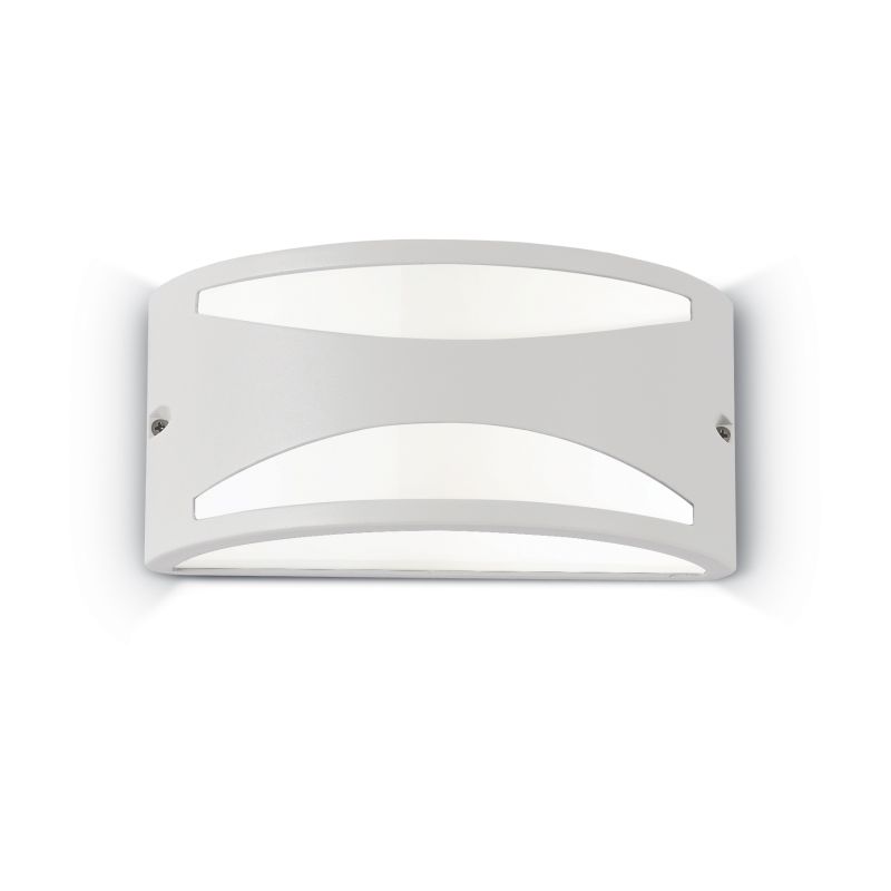 IdealLux-092430 - Rex-3 - Outdoor White Wall Lamp