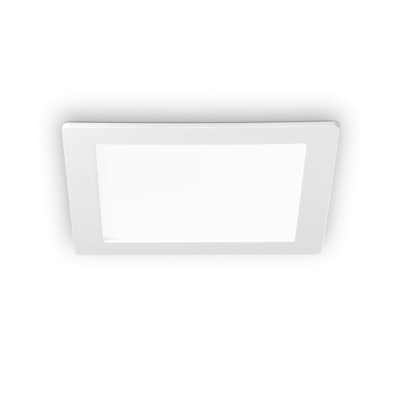 IdealLux-124001 - Groove - LED Square White Recessed Ceiling Light 1400LM