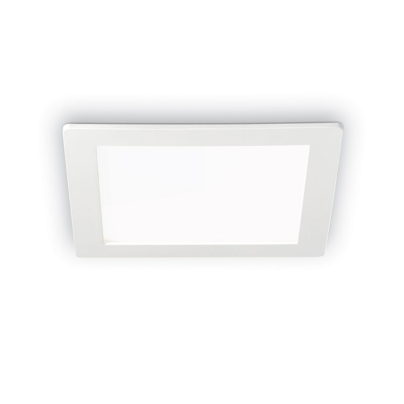 IdealLux-124025 - Groove - LED Square White Recessed Ceiling Light 2100LM
