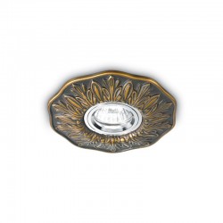 Polka - Decorative Antique Brass Recessed Ceiling Light Polka - Decorative Antique Brass Recessed Ceiling Light
