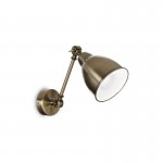 Newton - Adjustable Antique Brass Wall Lamp Newton - Adjustable Antique Brass Wall Lamp