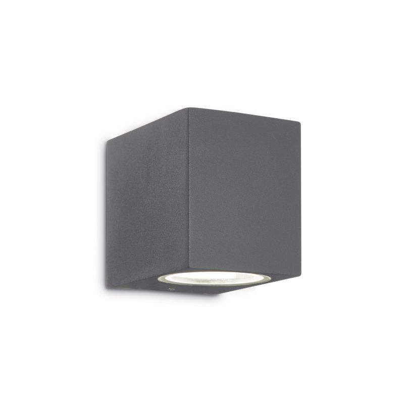 IdealLux-115306 - Up - Outdoor Anthracite Square Wall Lamp