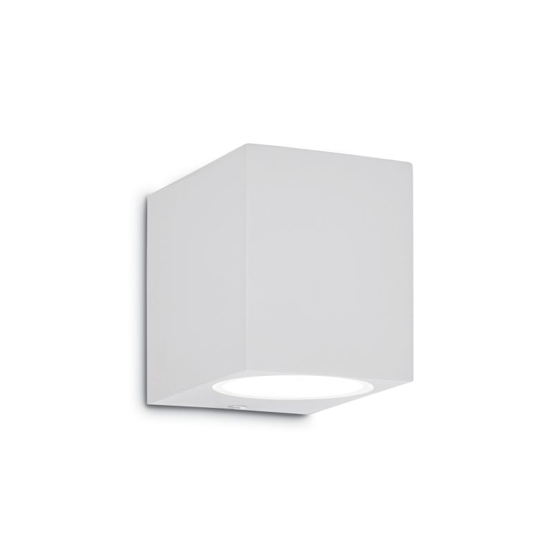 IdealLux-115290 - Up - Outdoor White Square Wall Lamp