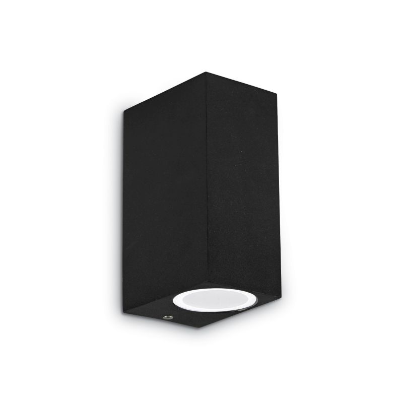 IdealLux-115344 - Up - Outdoor Black Rectangle Wall Lamp
