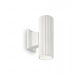 Base - Outdoor White Up & Down Wall Lamp  Base - Outdoor White Up & Down Wall Lamp