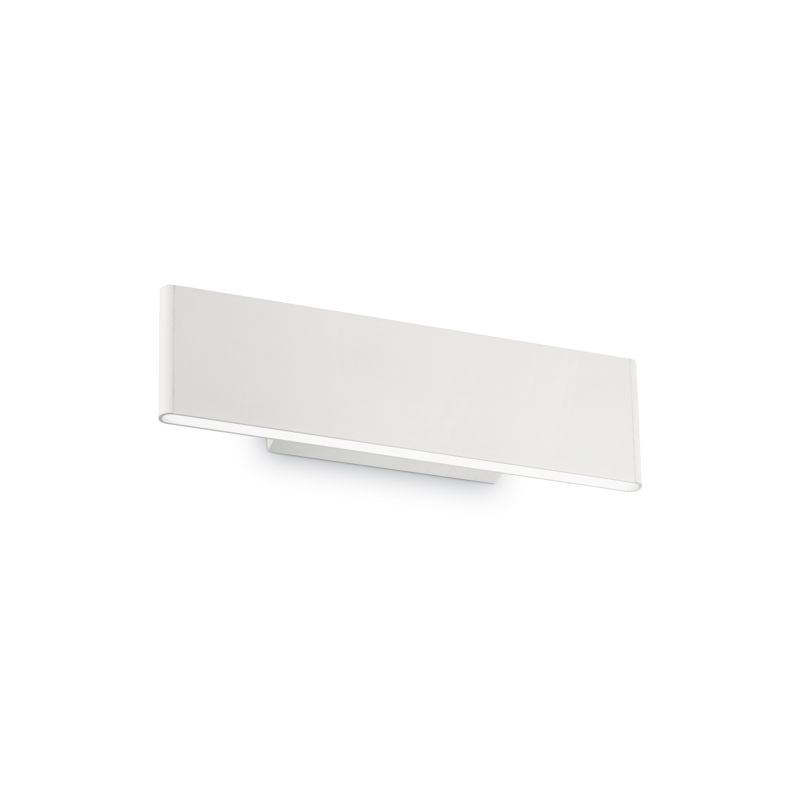 IdealLux-138251 - Desk - Rectangle Matt White LED Wall Lamp