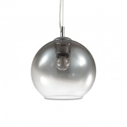 Nemo - Chrome Pendant with Ombre Glass Ø 20 cm Nemo - Chrome Pendant with Ombre Glass Ø 20 cm