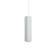 IdealLux-126906 - Sky - White Metal Rectangle Single Pendant