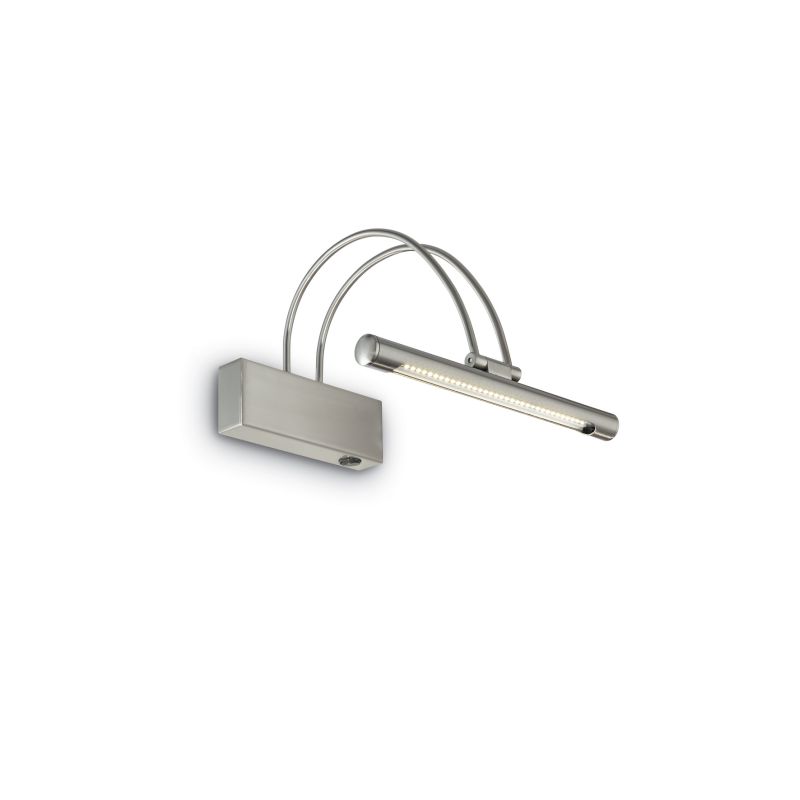 Wall Lights - Bow - Small LED Nickel Picture Lamp IdealLux-005379 - Bow - Small LED Nickel Picture Lamp