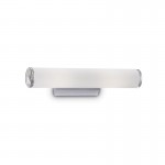 Camerino - Aluminum 2 Light Wall Lamp with White Diffuser Camerino - Aluminum 2 Light Wall Lamp with White Diffuser