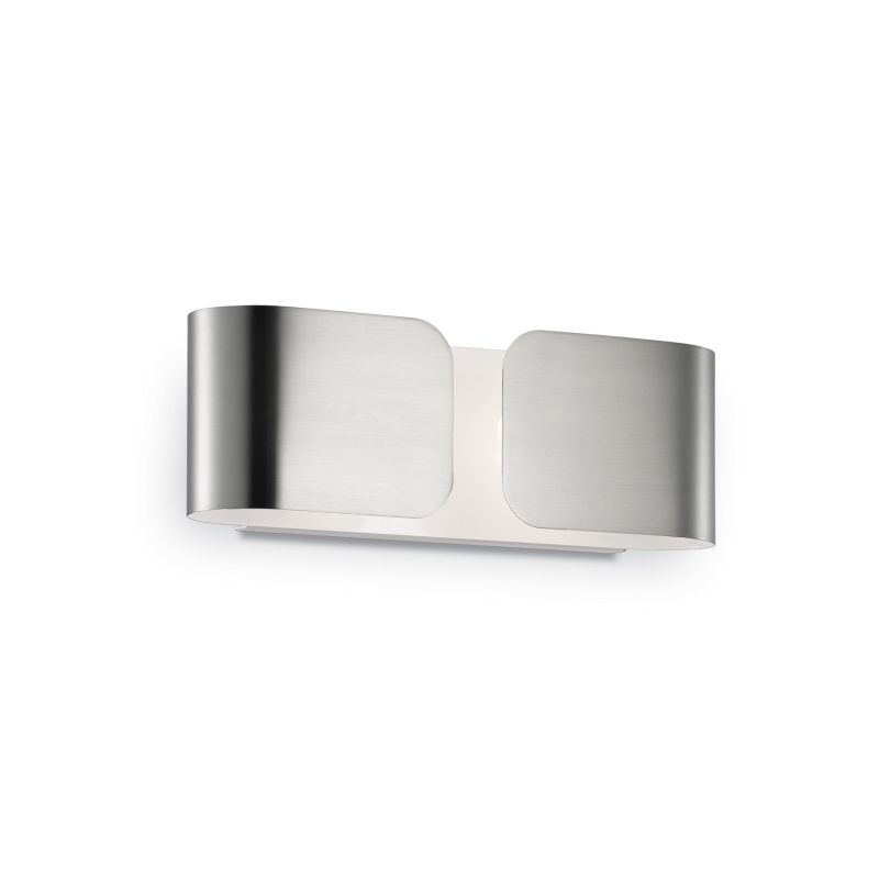 IdealLux-049229 - Clip - Small Chrome Metal Up & Down Wall Lamp