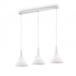 Cocktail - White 3 Light over Island Fitting with White Glass Cocktail - White 3 Light over Island Fitting with White Glass