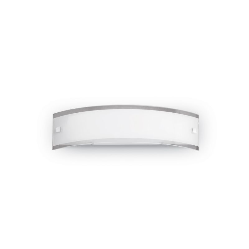 Wall Lights - Denis - Small Frosted and Transparent Glass Wall Lamp IdealLux-005294 - Denis - Small Frosted and Transparent Glass Wall Lamp