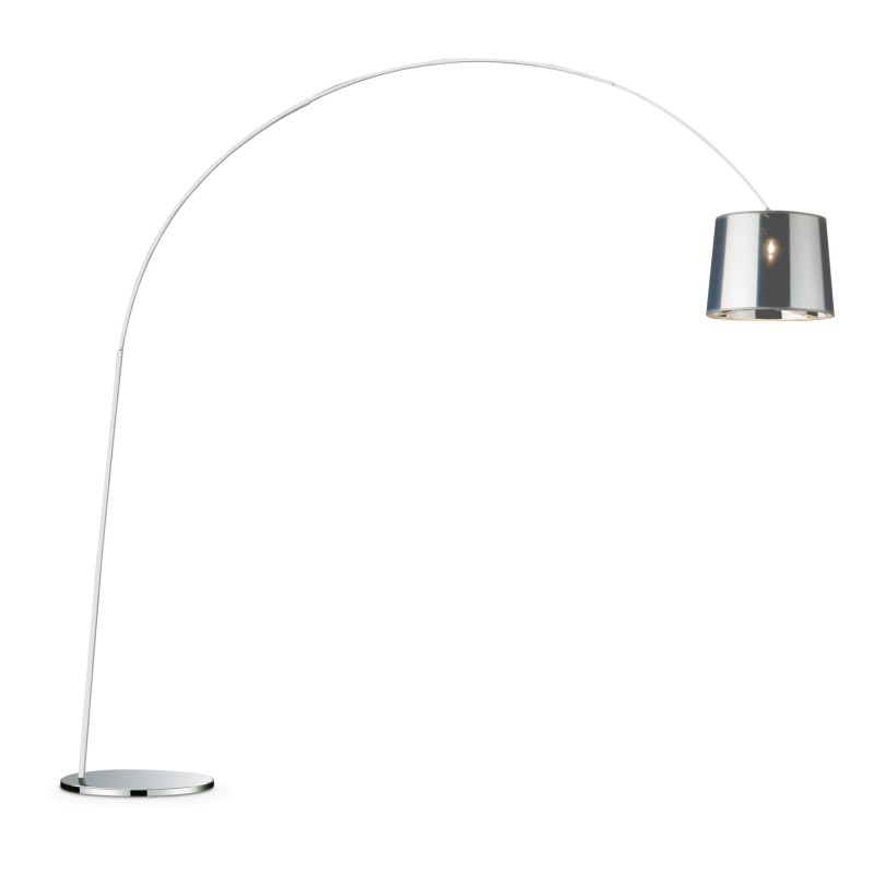 Table & Floor Lamp - Dorsale - Transparent Chrome Floor Lamp IdealLux-005126 - Dorsale - Transparent Chrome Floor Lamp