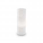 Edo - Chrome Table Lamp with White Glass Edo - Chrome Table Lamp with White Glass