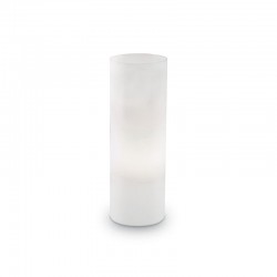 Edo - Chrome Table Lamp with White Glass Edo - Chrome Table Lamp with White Glass