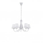 Cortez - White 5 Light Centre Fitting Cortez - White 5 Light Centre Fitting