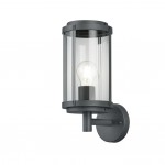Tanaro - Anthracite Wall Lamp with Clear Diffuser Tanaro - Anthracite Wall Lamp with Clear Diffuser