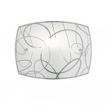 Spirelli - Decorative Wall Lamp with White Glass  Spirelli - Decorative Wall Lamp with White Glass