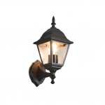 Livenza - Traditional Matt Black Uplighter Wall Lamp Livenza - Traditional Matt Black Uplighter Wall Lamp
