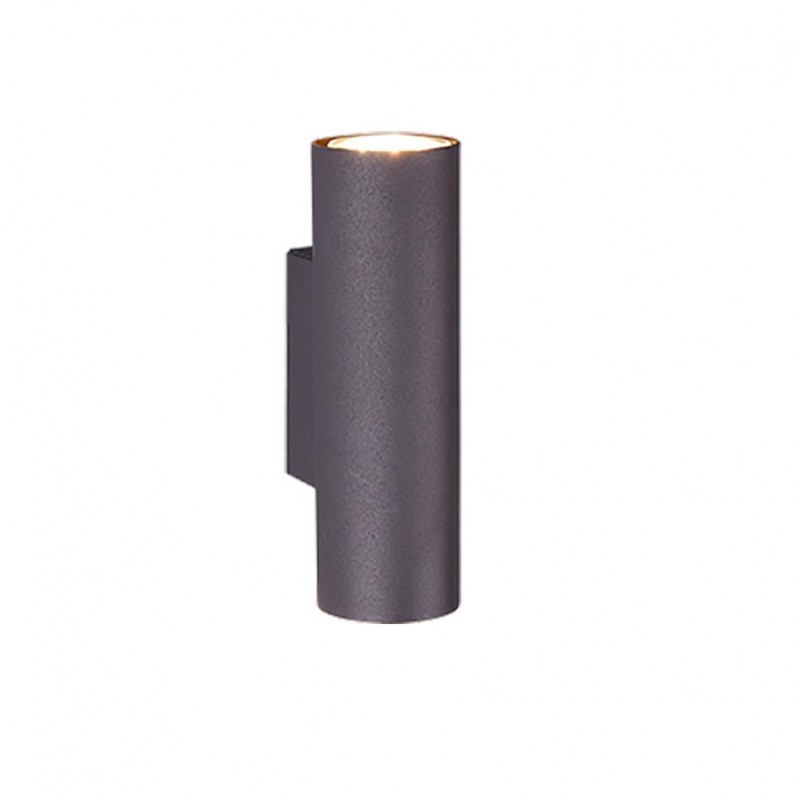 - Marley - Matt Black Up & Down Wall Lamp Trio-212400232 - Marley - Matt Black Up & Down Wall Lamp