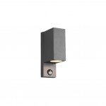 Roya - Anthracite Up & Down PIR Wall Lamp