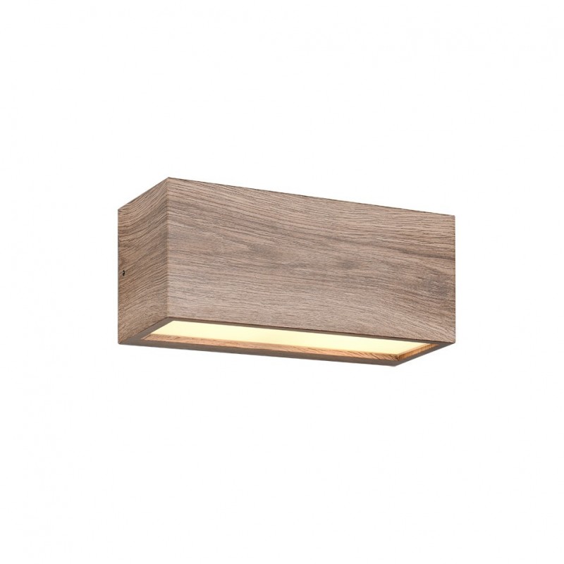 Trio-218560235 - Mayenne - Wooden Up & Down LED Wall Lamp IP44