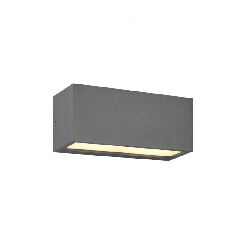 - Mayenne - Anthracite Up & Down Wall Lamp IP44 Trio-218560242 - Mayenne - Anthracite Up & Down Wall Lamp IP44