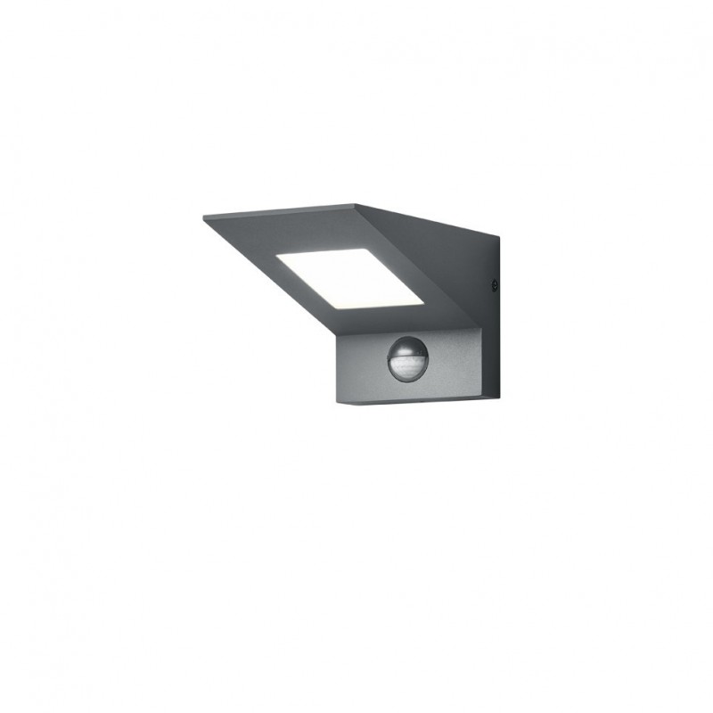 - Nelson - Anthracite LED Wall Lamp IP54 Trio-225369142 - Nelson - Anthracite LED Wall Lamp IP54