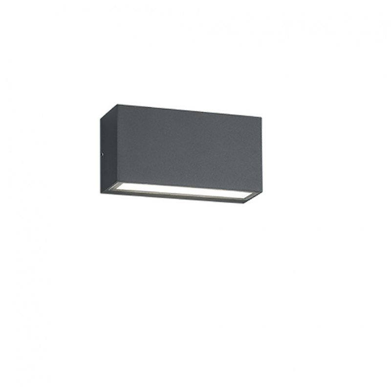 - Trent - Anthracite Up & Down LED Wall Lamp IP65 Trio-226960242 - Trent - Anthracite Up & Down LED Wall Lamp IP65