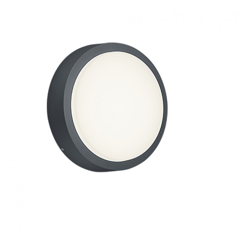 Trio-227260142 - Breg - Anthracite Ceiling / Wall Lamp Ø 20 cm