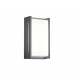 - Indus - Anthracite Wall Lamp with White Diffuser IP54 Trio-227360142 - Indus - Anthracite Wall Lamp with White Diffuser IP54