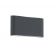 Trio-227660242 - Thames II - Anthracite Up & Down LED Wall Lamp IP54