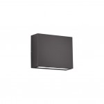 Thames - Square Anthracite LED Wall Lamp IP54