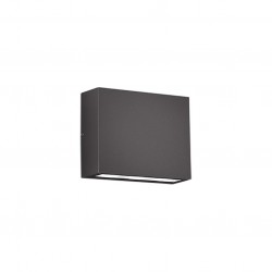 Thames - Square Anthracite LED Wall Lamp IP54 Thames - Square Anthracite LED Wall Lamp IP54