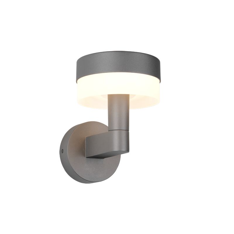 Trio-230561142 - Mackenzie - Anthracite Wall Lamp with White Diffuser