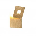 Leano - Adjustable Painted Gold LED Wall Lamp
