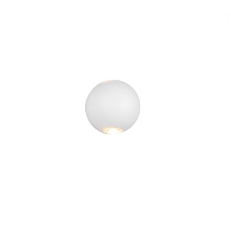 - Avisio - Matt White 2 Light LED Wall Lamp Trio-246760231 - Avisio - Matt White 2 Light LED Wall Lamp