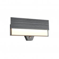 Mariza - Anthracite LED Wall Lamp with Sensor IP44 Mariza - Anthracite LED Wall Lamp with Sensor IP44