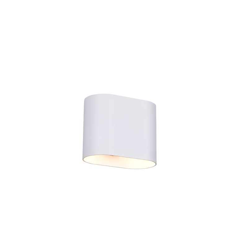 - Alani - Matt White Up & Down Wall Lamp Trio-266100131 - Alani - Matt White Up & Down Wall Lamp
