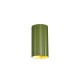 Trio-267700215 - Soka - Green Ribbed Wall Lamp