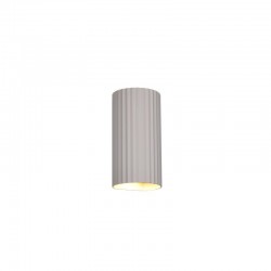 Soka - Warm Grey Ribbed Wall Lamp Soka - Warm Grey Ribbed Wall Lamp