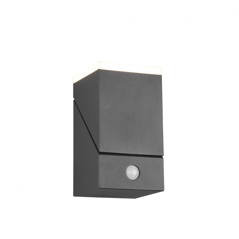 - Avon - Anthracite Rotatable PIR Wall Lamp Trio-270669142 - Avon - Anthracite Rotatable PIR Wall Lamp