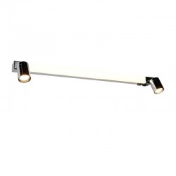Enrico - Chrome CCT Wall Lamp with Spotlights IP44 Enrico - Chrome CCT Wall Lamp with Spotlights IP44