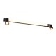 - Enrico - Matt Black CCT Wall Lamp with Spotlights IP44 Trio-281479332 - Enrico - Matt Black CCT Wall Lamp with Spotlights IP44