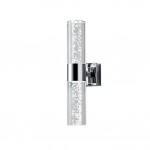 Bolsa - Chrome 2 Light LED Wall Lamp with Bubbles Effect