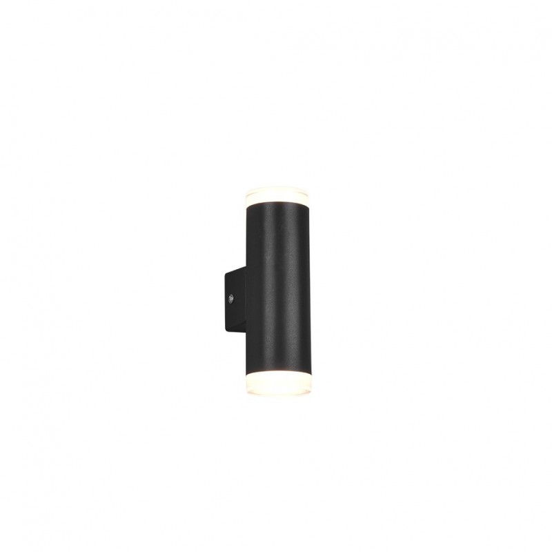 Trio-283110232 - Ray - Black Up & Down LED Wall Lamp IP44