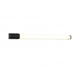 Piera - Matt Black LED Wall Lamp with Shaver Socket 16W Piera - Matt Black LED Wall Lamp with Shaver Socket 16W