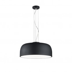 Baron - Black 4 Light Pendant with Diffuser