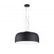 - Baron - Black 4 Light Pendant with Diffuser Trio-309800432 - Baron - Black 4 Light Pendant with Diffuser